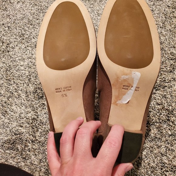 Aquatalia Tan Ankle Boots Size 9-1/2 - Picture 7 of 8